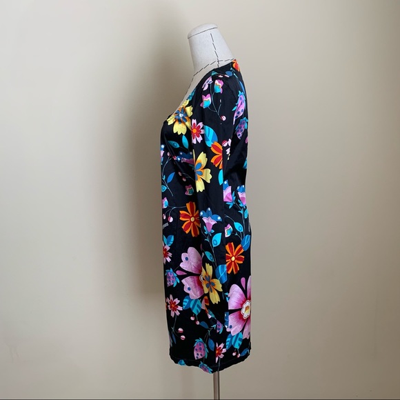 Vtg Y2k Iceberg Jeans Floral Print Versace Dolce - Picture 6 of 12